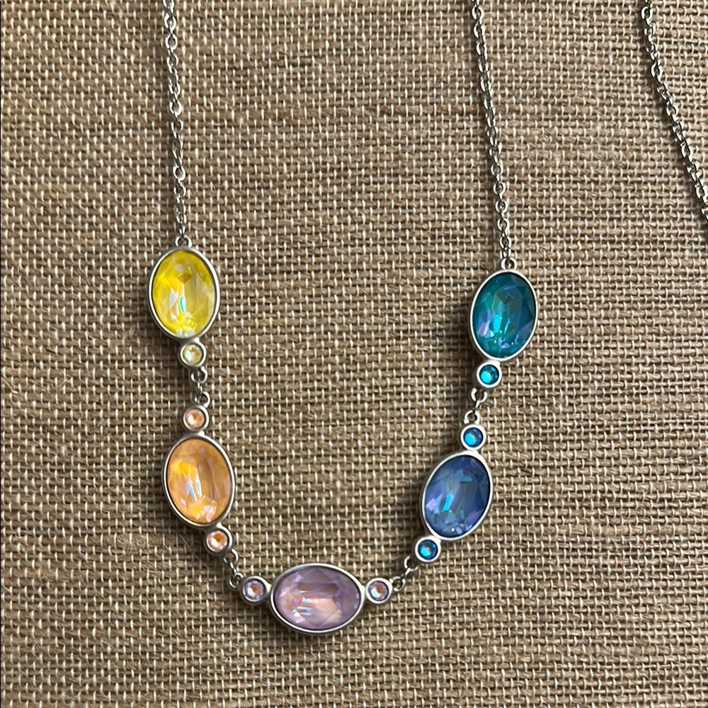 Touchstone Crystal Oval DeLites Necklace